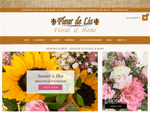 Tablet Screenshot of newportflower.com